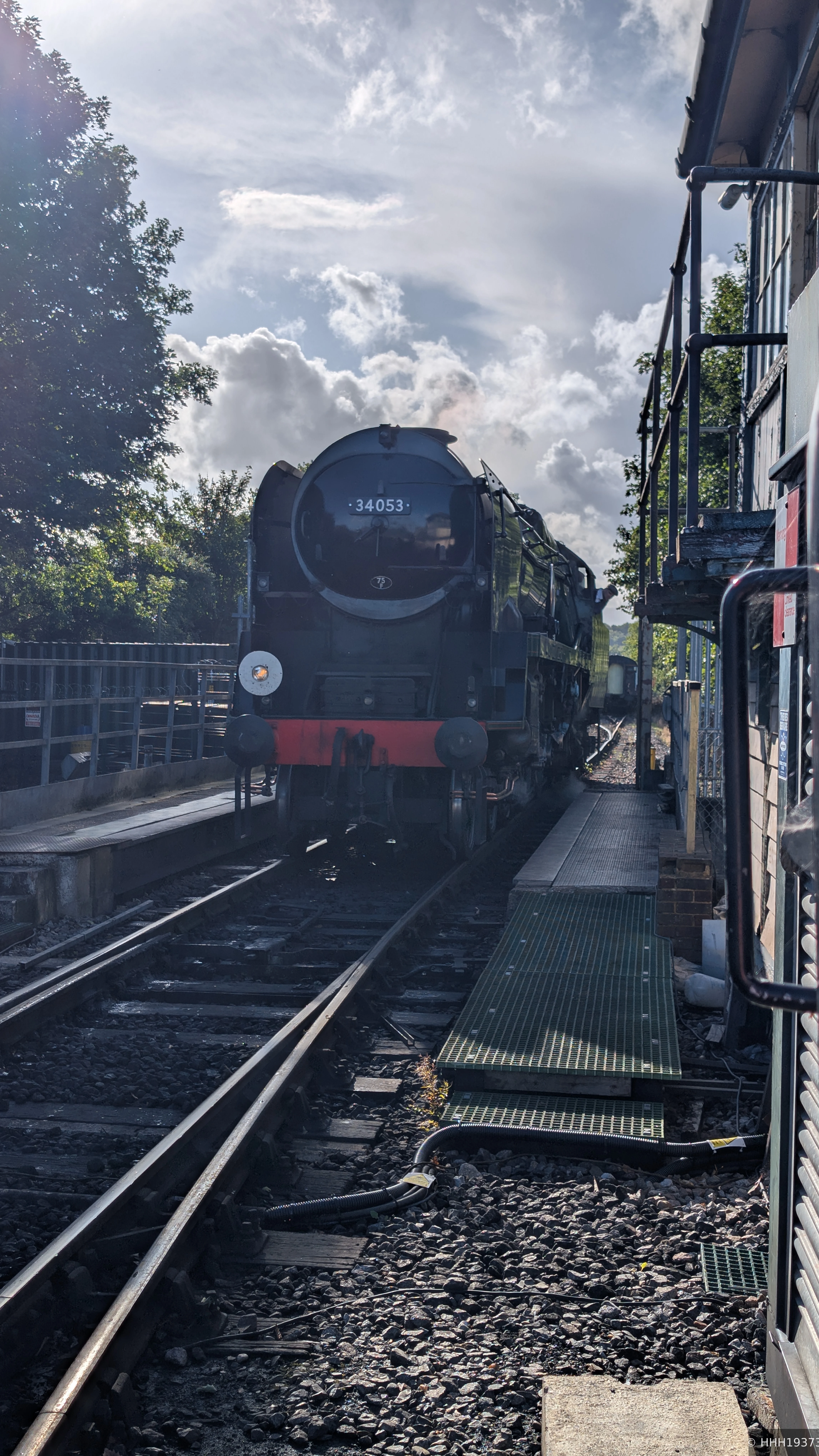 34053 at Tunbridge Wells West, Kent
