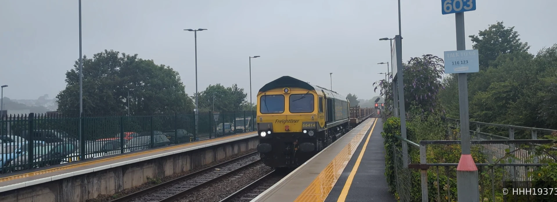 66414 at Bridgend, South Wales