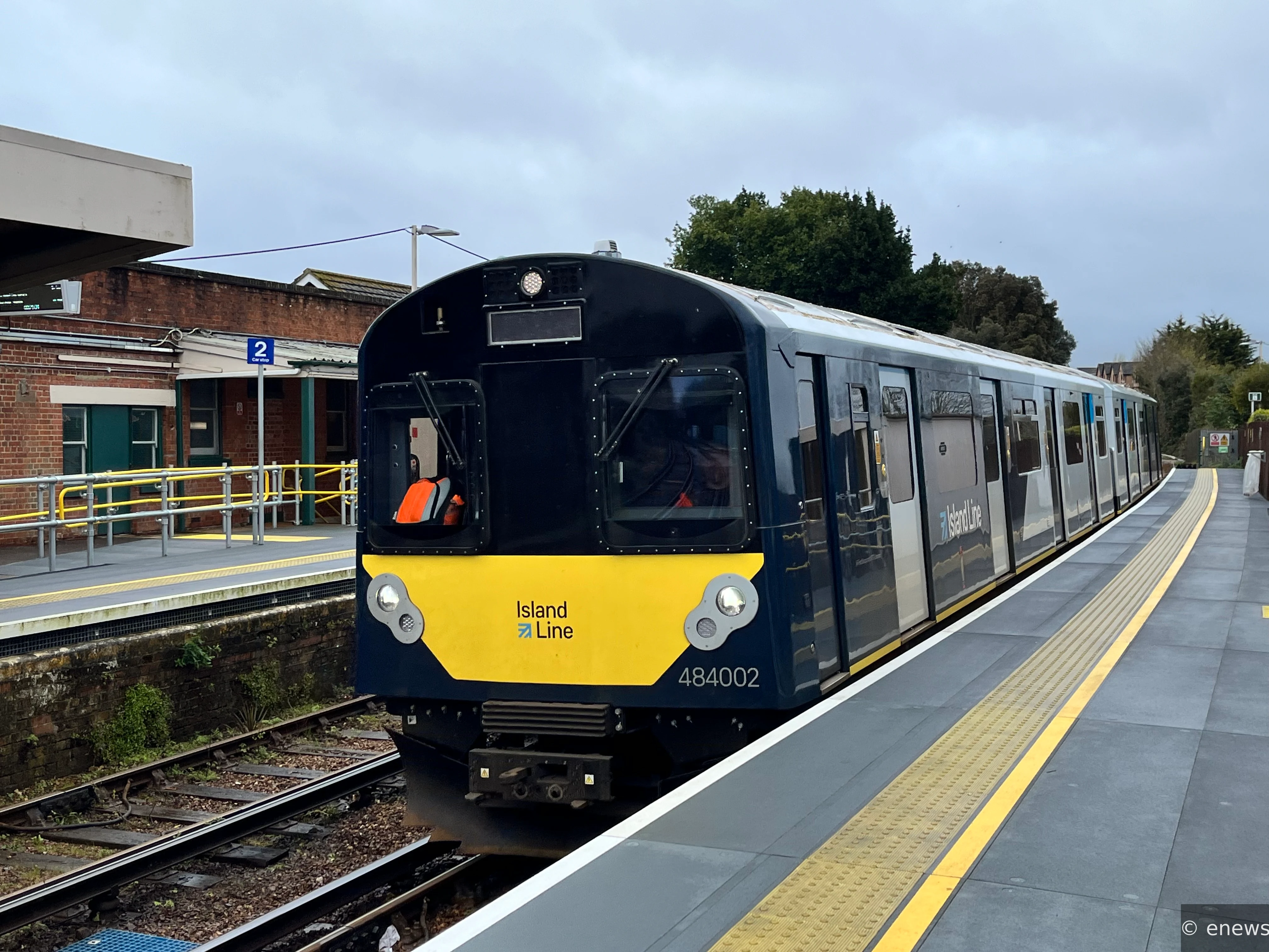 484002 at Sandown Station, Isle Of Wight