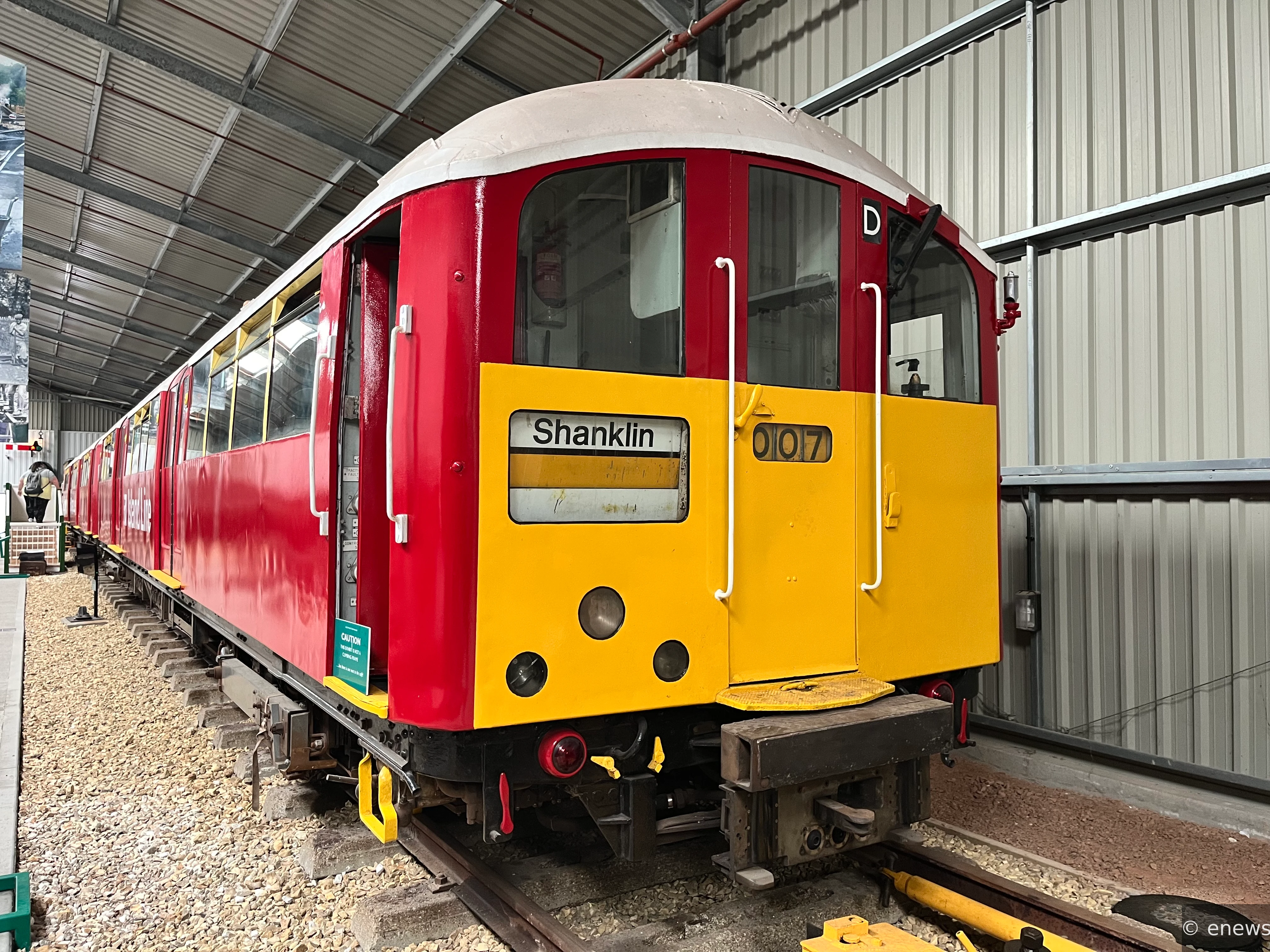 483007 at  Isle of Wight Steam Railway's Train Story exhibit at Havenstreet railway station