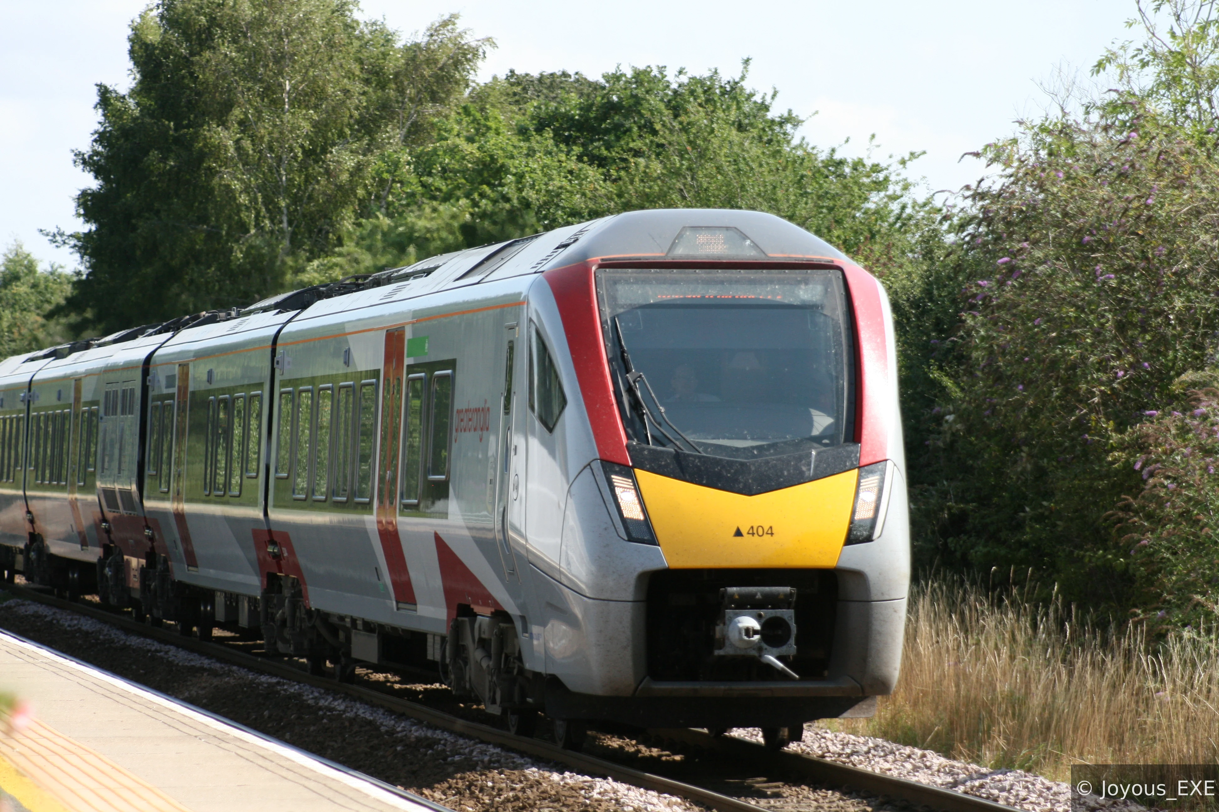 755404 at Attleborough Station, Norfolk