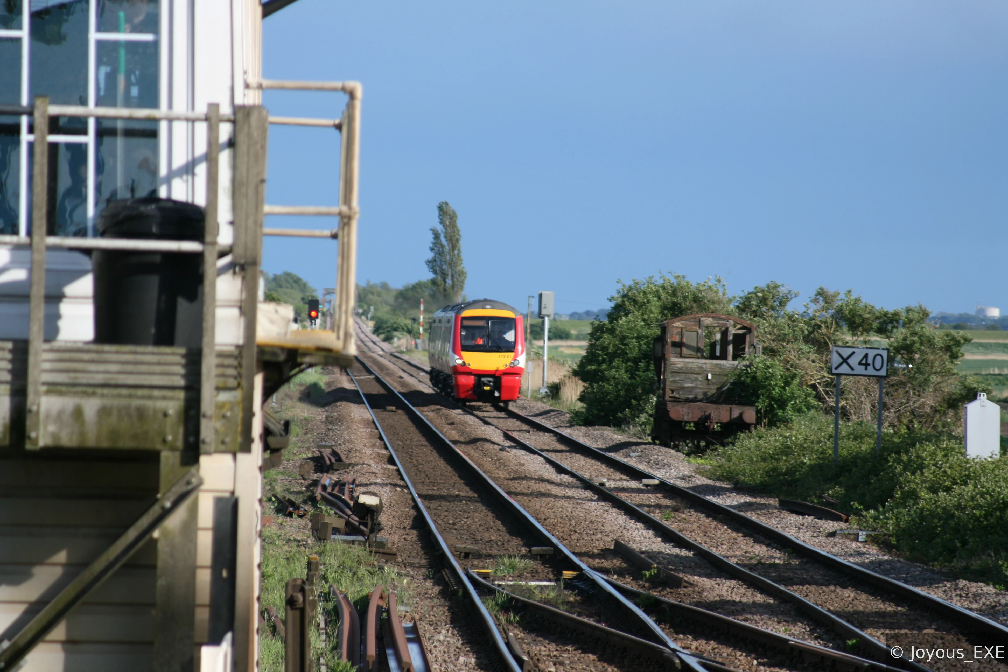 170101 at Manea Station, Norfolk