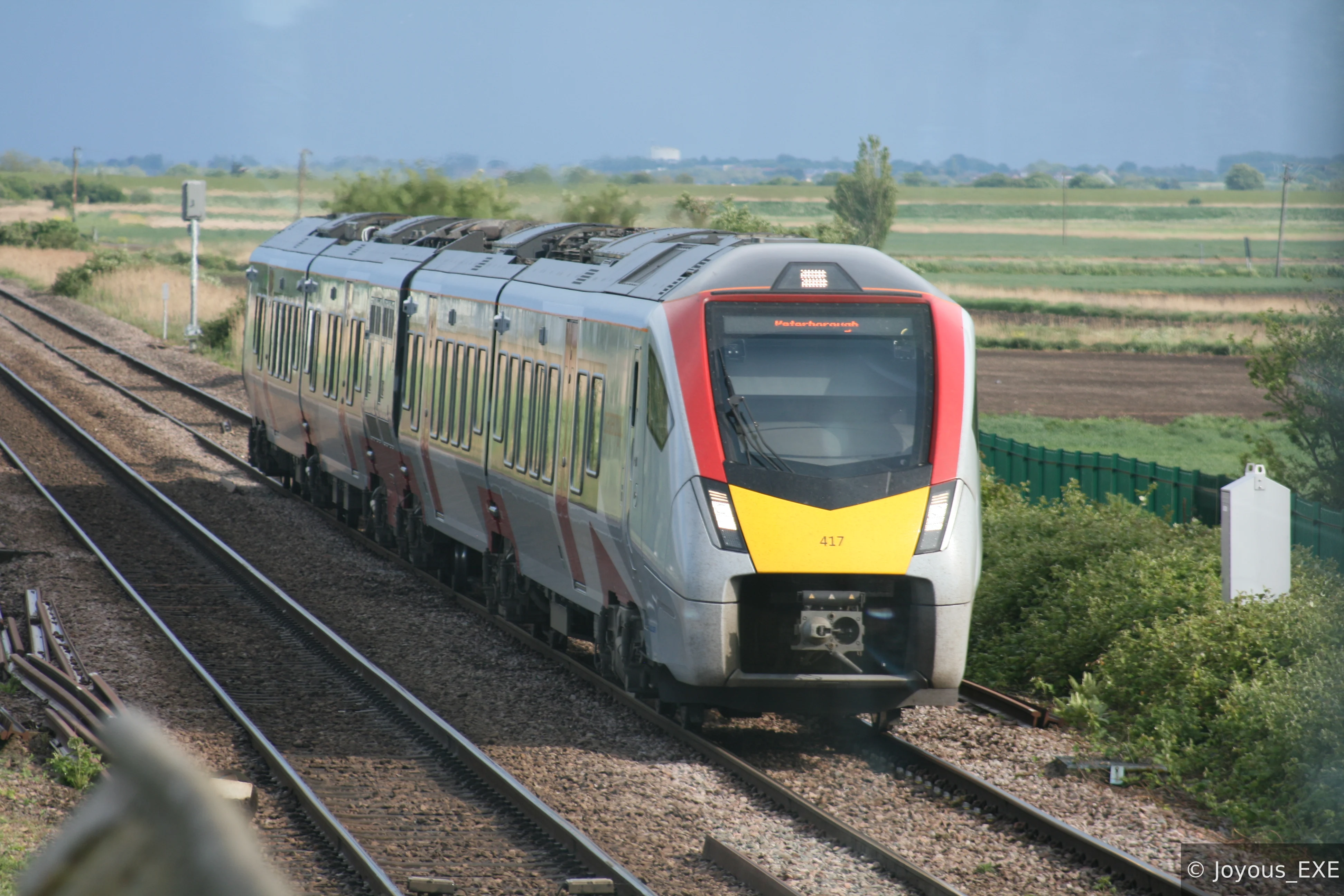 755417 at Manea Station, Cambridgeshire