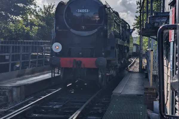 34053 at Tunbridge Wells West, Kent