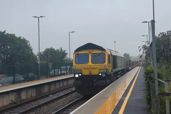 66414 at Bridgend, South Wales