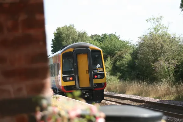 158865 at Attleborough Station, Norfolk