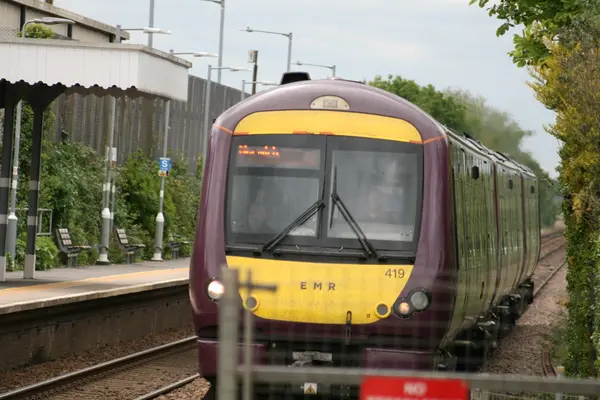 170419 at Attleborough Station, Norfolk