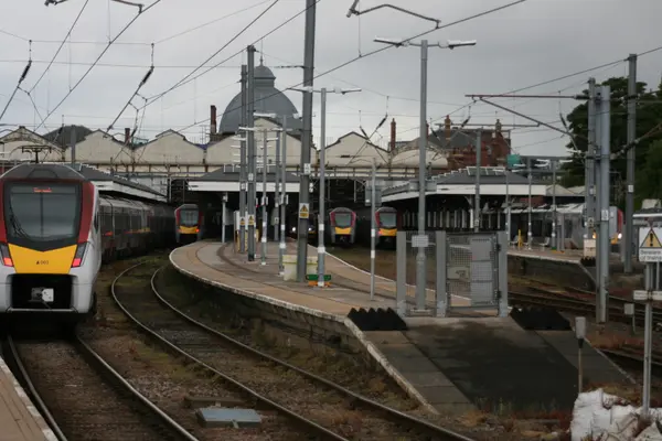 745007/755423/755336/755422 at Norwich Station, Norfolk